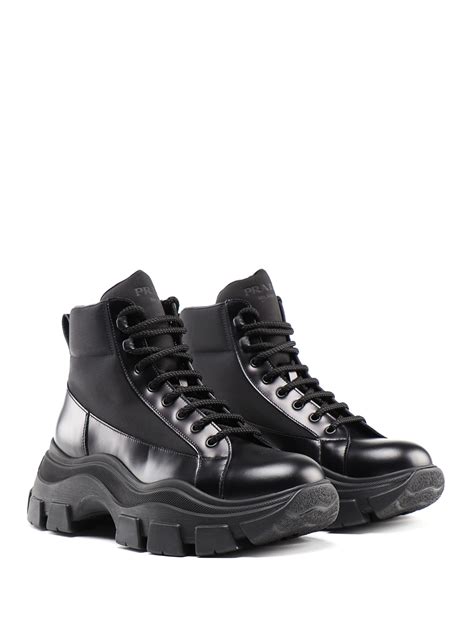 prada open toe snow boot|prada pegasus chunky ankle boots.